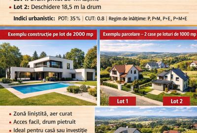 Teren Construcții intravilan de 2000 mp, în Sadu - 13