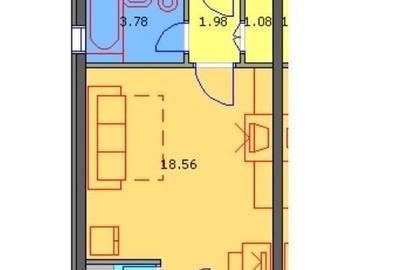 Garsonieră semidecomandată, mobilată în Lujerului - 9