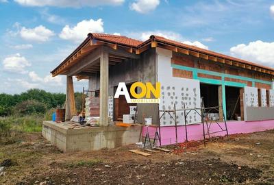 Casa nouă 123 mp utili, semifinisată, 535 mp teren, pod mansardabil - 2