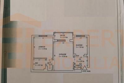 Apartament cu 2 camere semidecomandat, mobilat în City Park Mall - 5
