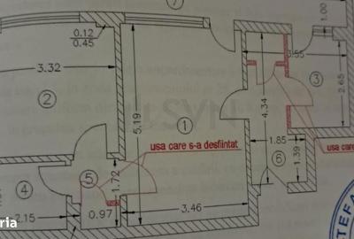 Apartament cu 2 camere semidecomandat, mobilat în Gara de Nord - 2
