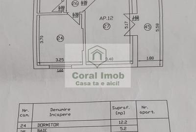 Apartament cu 2 camere decomandat în Dobroești - 9