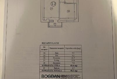 Apartament cu 2 camere decomandat, mobilat în Valea Adâncă - 8