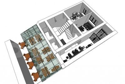 Spatiu comercial 220mp+80mp terasa in Piata Muzeului - 1