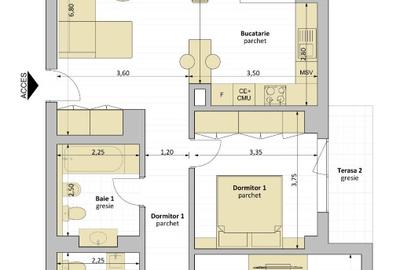 Apartament de vânzare, 3 camere, Ansamblu Riviera Luxury Residence, Iulius Mall - 14