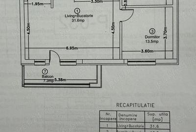 Apartament cu 3 camere decomandat în Central - 2