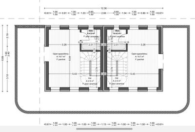 Oportunitate!Teren 630mp cu AC pentru duplex, Dambu Rotund - 7
