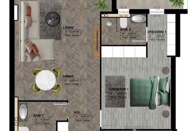 Apartament cu 3 camere decomandat în Ultracentral - 1