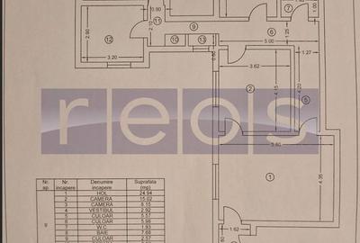 Apartament 3 camere de vânzare Kogălniceanu 87 mp centrala proprie - 8