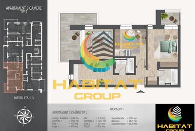 Apartament cu 3 camere semidecomandat în Theodor Pallady - 2