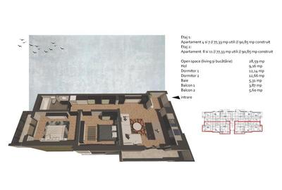 Tautii Magheraus (central) - BLOC NOU - ap. 3 camere, balcon Tautii Magheraus (central) - BLOC NOU - ap. 3 camere, balcon - 6
