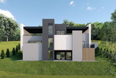 Duplex cu 4 camere cu Teren 450 Mp în Florești - 2