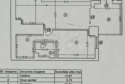 Apartament cu 3 camere semidecomandat, mobilat în Aviației - 14
