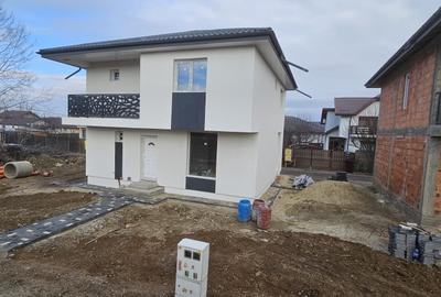 Vila Individuala P+1,Clinceni-Domnesti incalzire in pardoseala,comision 0%. - 3