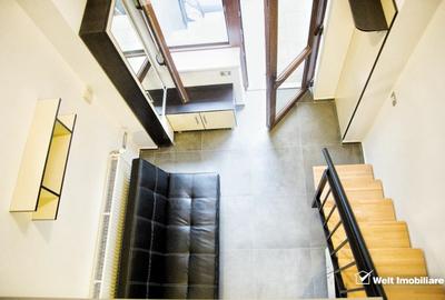 Apartament cu 1 camere, dispus pe 2 niveluri, finisat, mobilat si utilat ! - 1
