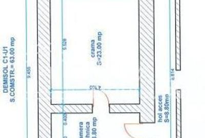 Casă cu 3 camere cu Teren 500 Mp în Central - 10