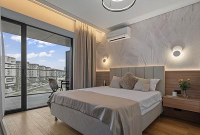 Apartament cu 2 camere semidecomandat, mobilat în Floreasca