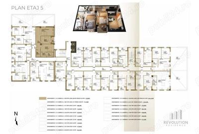 Apartament cu 2 camere decomandat în Republicii - 3