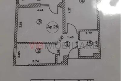 Apartament 2 camere complex rezidential POLLUX Chiajna - 11