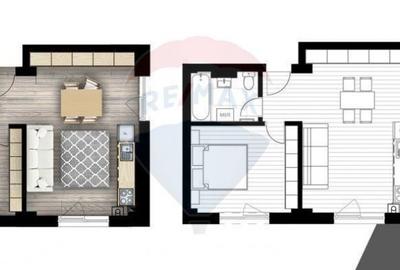 Apartament cu 2 camere decomandat în Chiajna - 10