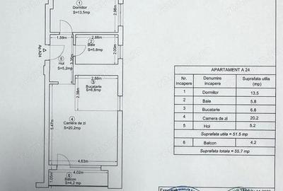 Apartament cu 2 camere semidecomandat, mobilat în Sud - 18