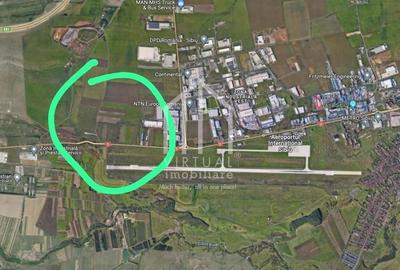 Teren de constructii 14800 mp - Aeroport Sibiu - 1