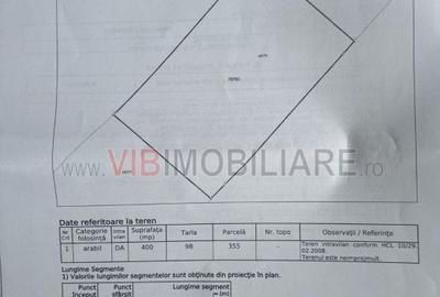 Teren intravilan de 400 mp, în Balotești - 2