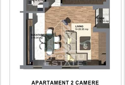 Apartamente cu 2 camere, predare la cheie, Torontalului - 16
