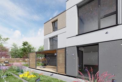 Vand casa la rosu in comuna Berceni p+1+2 - 2