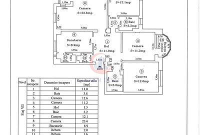 Apartament cu 4 camere decomandat în Simion Bărnuțiu - 8