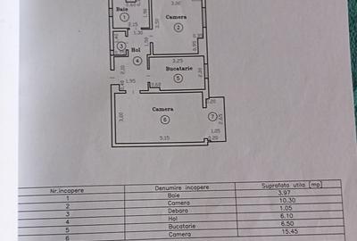 Apartament cu 2 camere decomandat, mobilat în Girocului - 9
