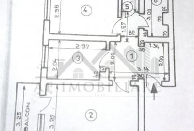 Apartament cu 2 camere decomandat în Tomești - 4