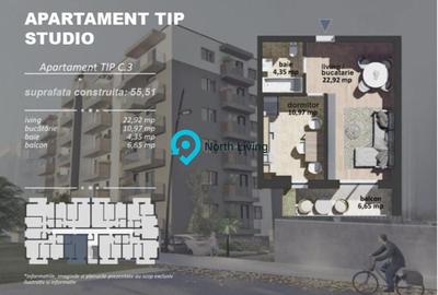 Apartament cu 2 camere decomandat în Berceni - 5