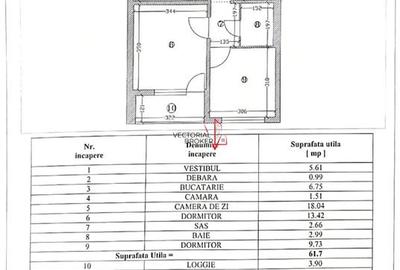 Apartament cu 3 camere decomandat, mobilat în 1 Decembrie 1918 - 9