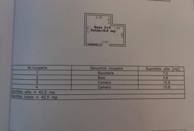 Apartament cu 2 camere nedecomandat în Timocului-Șaguna - 8