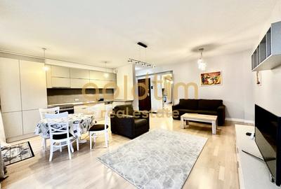 Apartament cu 2 camere semidecomandat, mobilat în Pipera