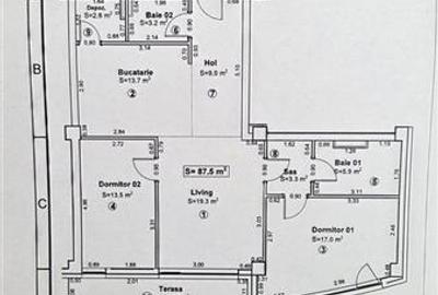 Apartament cu 3 camere decomandat în Central - 3