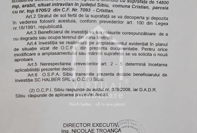 Teren de constructii 14800 mp - Aeroport Sibiu - 3