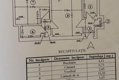 Apartament cu 2 camere semidecomandat în Gara de Nord - 16
