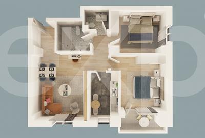 Apartament cu 3 camere decomandat în Mioveni - 2