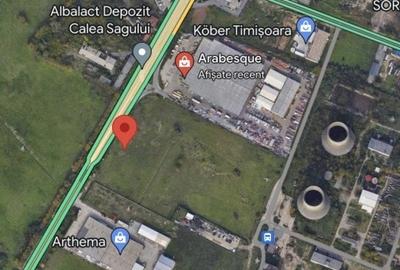 Teren intravilan de 10.000 mp de vanzare, zona Calea Sagului Teren intravilan de 10.000 mp de vanzare, zona Calea Sagului - 1