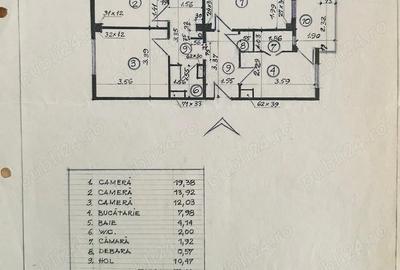 Apartament cu 3 camere decomandat în Drumul Sării - 2