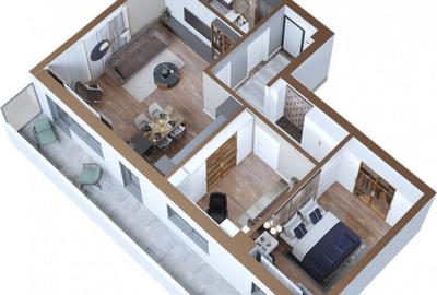 APARTAMENT 3 CAMERE, DECOMANDAT, BLOC NOU, COMISION 0 APARTAMENT 3 CAMERE, DECOMANDAT, BLOC NOU, COMISION 0 - 2