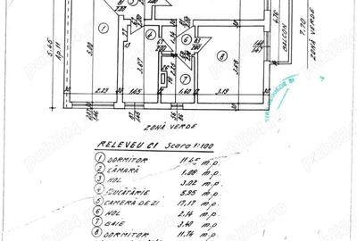 Apartament cu 3 camere decomandat în Ultracentral - 1