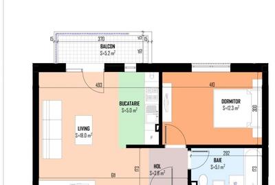 Apartament cu 2 camere în Central - 6