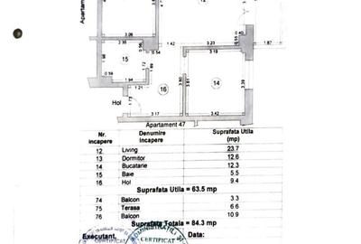 Apartament cu 2 camere decomandat, mobilat în City Park Mall - 9