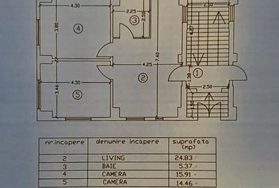Apartament cu 3 camere semidecomandat, mobilat în Bucureștii Noi - 14