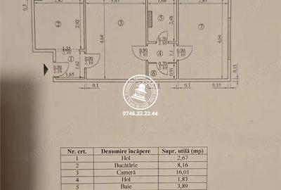 Apartament cu 2 camere semidecomandat în Podu Roș - 9