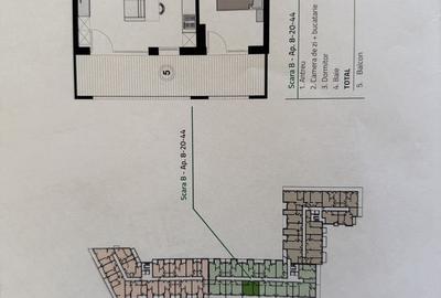 Apartament cu 2 camere în Gheorgheni - 1