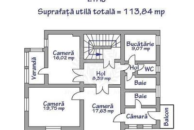 Apartament cu 4 camere în Fundeni - 1